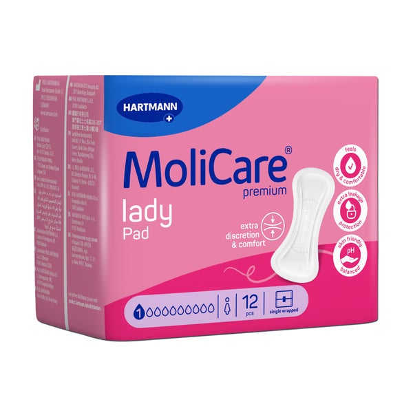 Molicare Premium Lady Pad 1 Tropfen 12 St