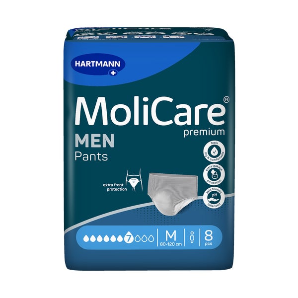 Molicare Premium Men Pants 7 Tropfen M 8 St