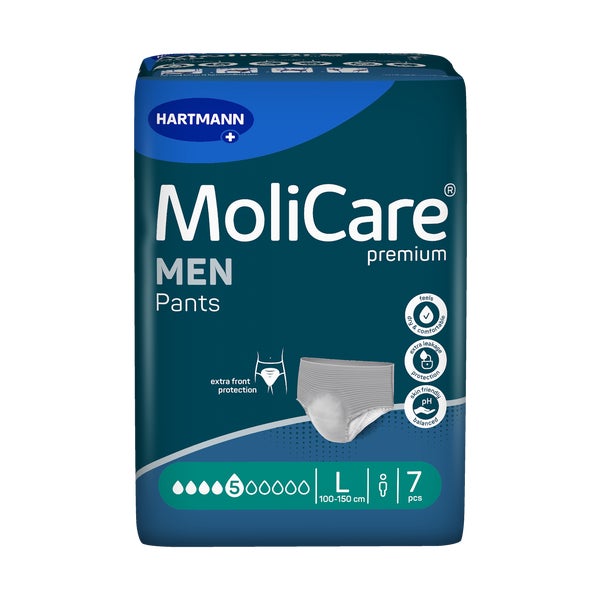 Molicare Premium Men Pants 5 Tropfen L 7 St