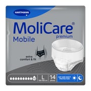 Molicare Premium Mobile 10 Tropfen Gr.l 14 St