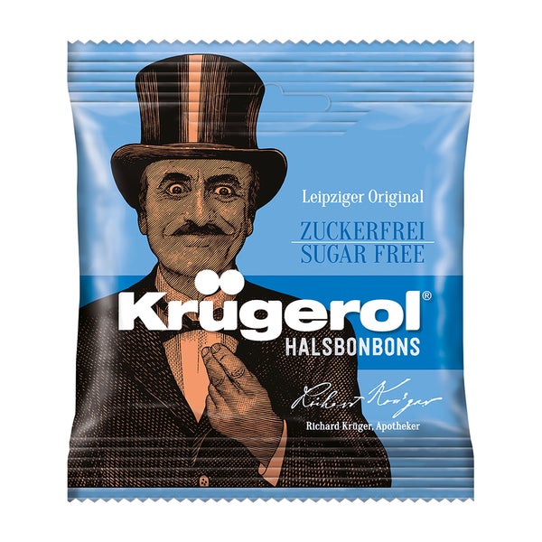 Krügerol Halsbonbons Zuckerfrei 50 g