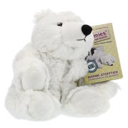 Warmies® Wärmekissen "Eisbär"herausnehmbarer Lavendel-Korn-Füllung 1 St