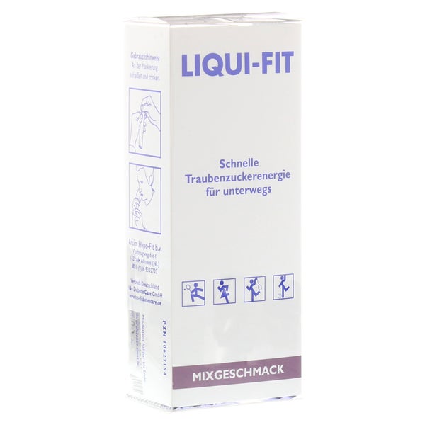 Liqui FIT Flüssige Zuckerlösung Geschmac 12 St