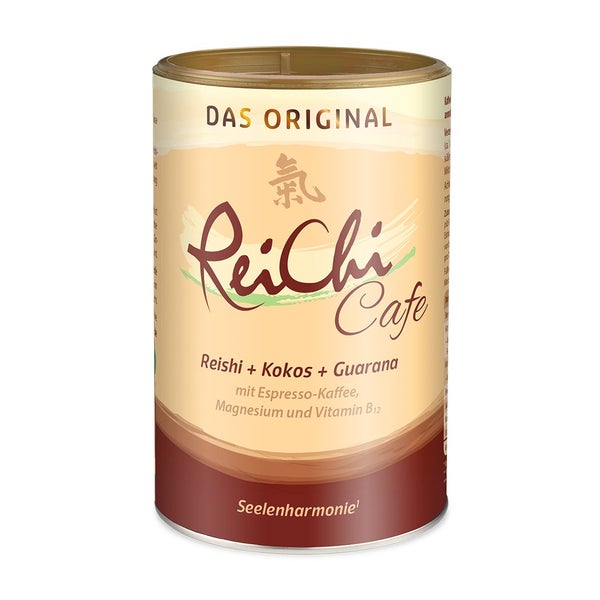 ReiChi Cafe mit Reishi-Pilz+Espresso-Kaffee+Kokos vegan 400 g