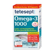 tetesept Omega 3 Lachsöl 1000 80 St