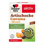 Doppelherz aktiv Artischocke + Olivenöl + Curcuma 30 St