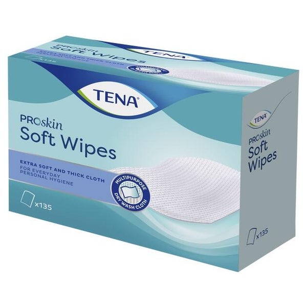 TENA ProSkin Soft Wipes, 30 x 32 cm 135 St