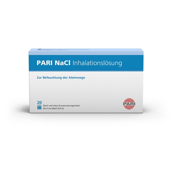 PARI NaCl Inhalationslösung 20X5 ml