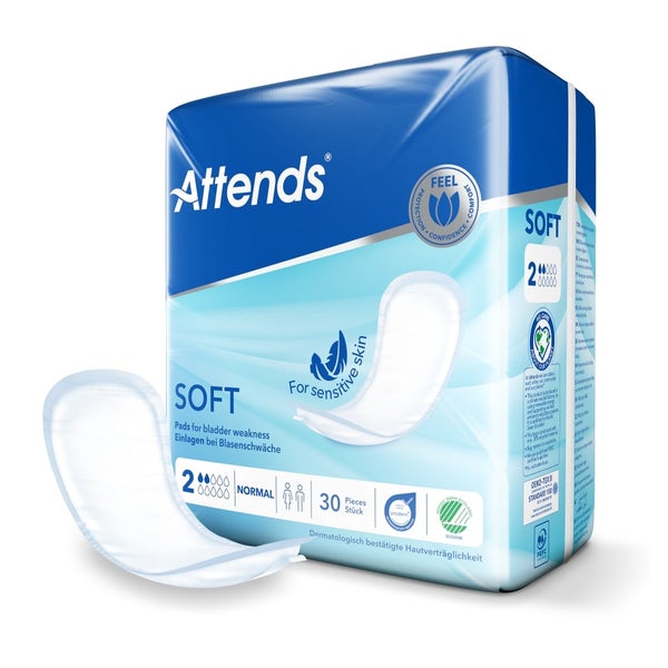Attends Soft 2 Normal Einlagen 30er Pack 30 St