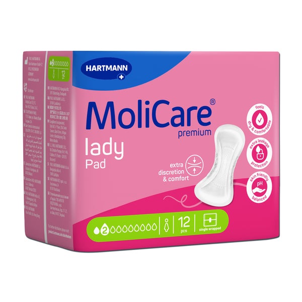 Molicare Premium Lady Pad 2 Tropfen 12 St