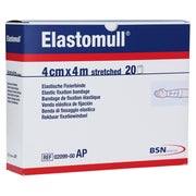 Elastomull 4 cmx4 m elast.Fixierb.2099 20 St