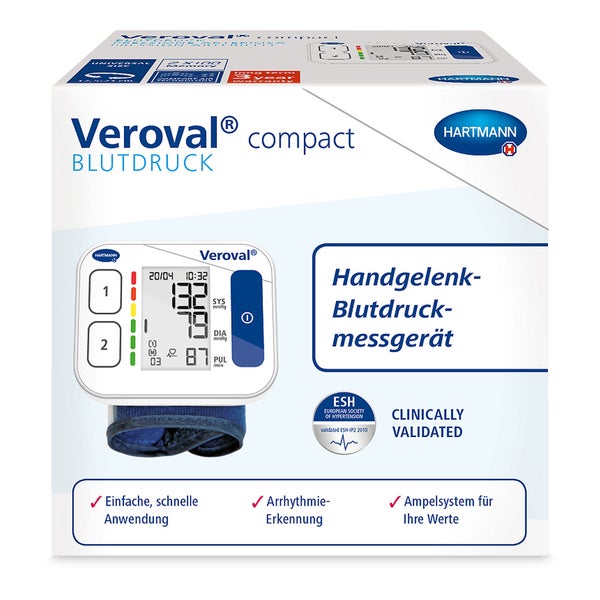 Veroval Compact Handgelenk-Blutdruckmessgerät 1 St
