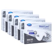 MoliCare Premium Elastic, 10 Tropfen, Gr. M, 85 - 120 cm Hüftumfang 4X14 St
