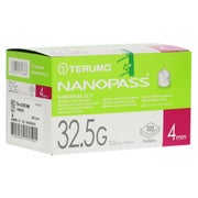 Terumo Nanopass 32,5 Pen Kanüle 0,22x4 m 100 St