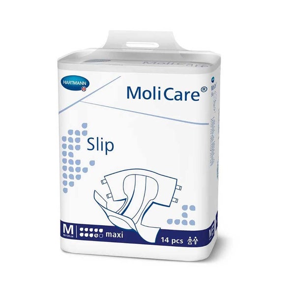 MoliCare Slip maxi, 9 Tropfen, Gr. M, 90 - 120 cm Hüftumfang 14 St