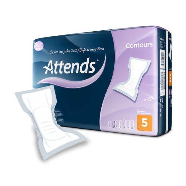 Attends Contours Regular 5 Vorlagen 42 St