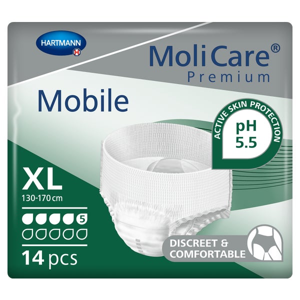 Molicare Premium Mobile 5 Tropfen Gr.XL 14 St