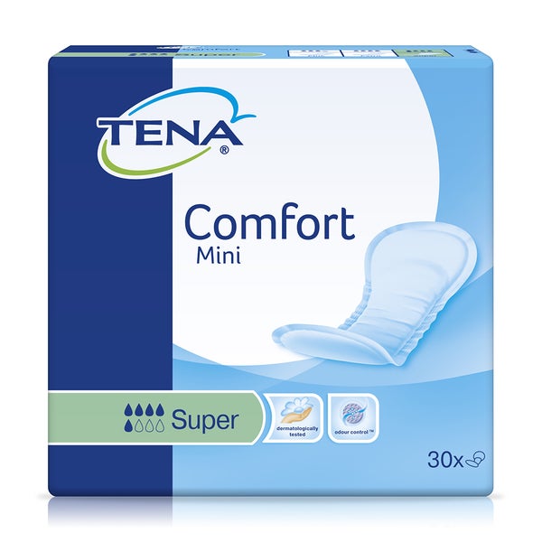 TENA Comfort Mini Super Inkontinenzeinlagen, 30 Stück 6X30 St