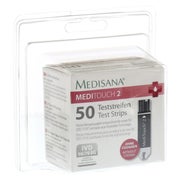 medisana 50x Blutzuckerteststreifen für MediTouch 2 2X25 St