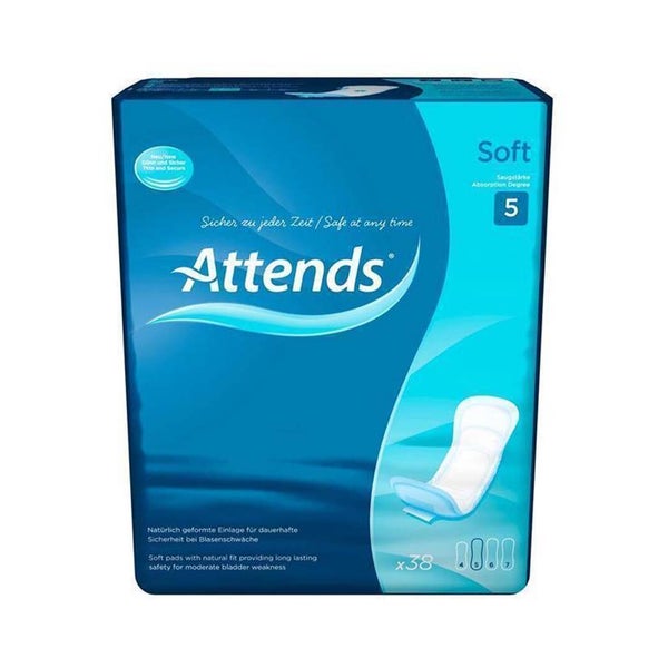 Attends Soft 5 Einlagen 38er Pack 38 St