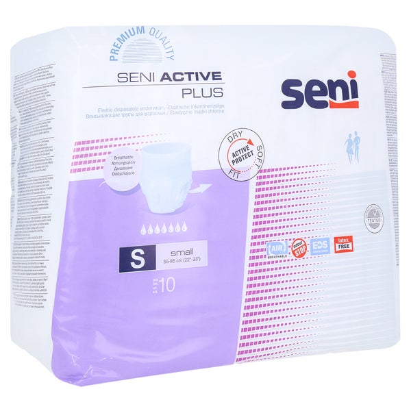 SENI Active Inkontinenzpants plus S 10 St
