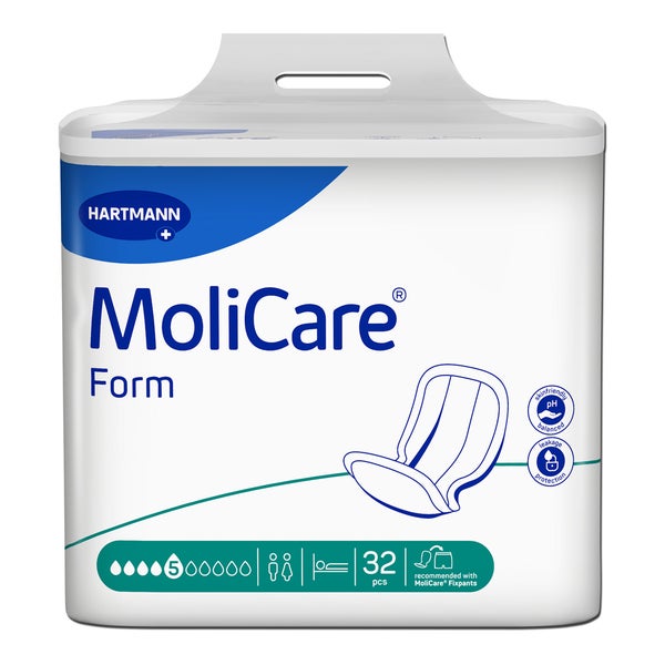 MoliCare Form 5 Tropfen Inkontinenzvorlagen 32 St