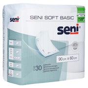 Seni Soft Basic 60 x 90 cm Bettschutzunterlagen Unisex 30er Pack 30 St