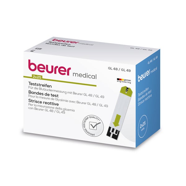 Beurer Blutzuckerteststreifen GL 48/ GL 49 50 St