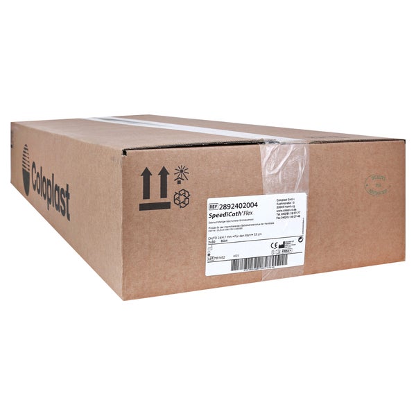 SpeediCath Flex Katheter mit flexibler Kugelspitze für Männer, CH 14 30 St