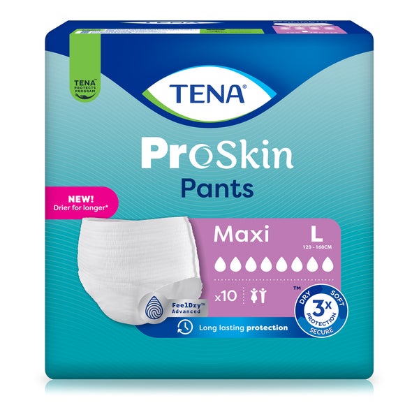 TENA ProSkin Pants Maxi L, 10 Stück 10 St