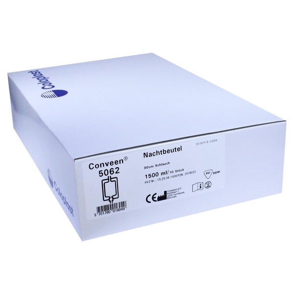 Conveen Nachtbeutel, 1500 ml, Länge: 90 cm, 5062 10 St