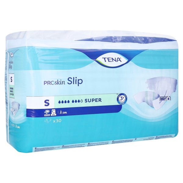 TENA ProSkin Slip Super S Inkontinenzwindeln, 30 Stück 30 St