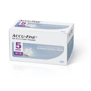 ACCU FINE sterile Nadeln 5 mm 100 St