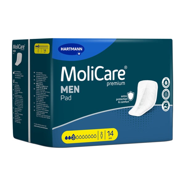 Molicare Premium Men Pad 3 Tropfen 14 St