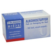 Alkoholtupfer 3x6 cm steril 100 St