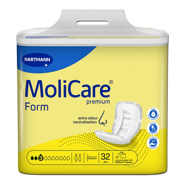 MoliCare Einlagen Premium Form 3 Tropfen 32 St
