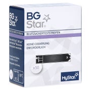 Produktabbildung: Bgstar Teststreifen 50 St