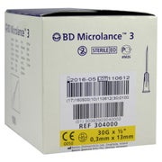 BD Microlance Kanüle 30 G 1/2 0,29x13 mm 100 St