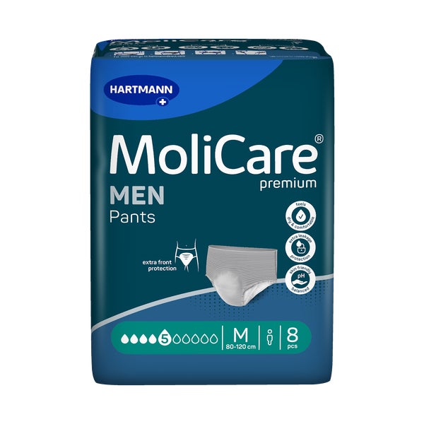 Molicare Premium Men Pants 5 Tropfen M 8 St