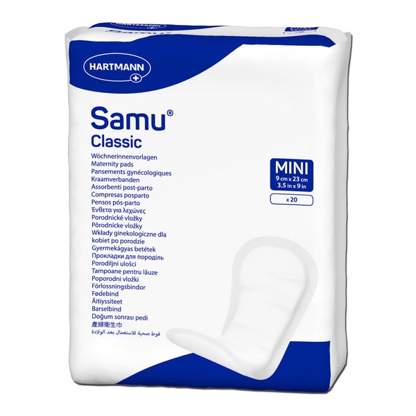 Samu Wöchnerinnen Vorlagen Classic Mini 9x23 Cm 20 St